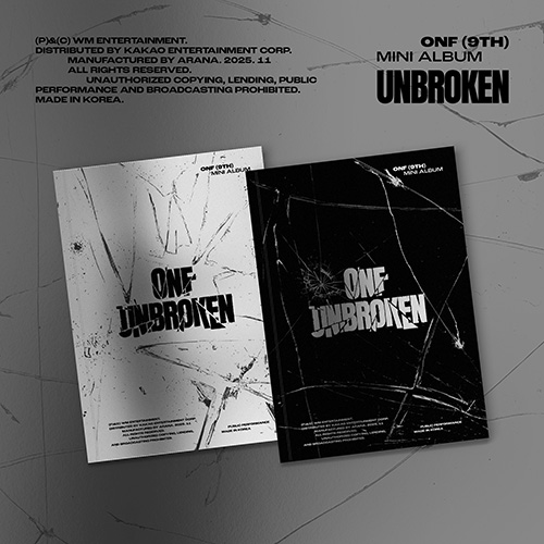 [ONF] 9TH MINI ALBUM [UNBROKEN] (1 random out of 2 covers)