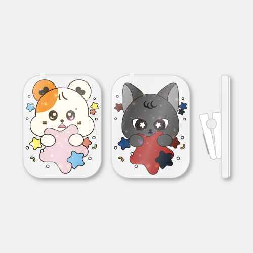 [Ham Byo Land : Moonlight Adventure] MAGNET CLIP SET